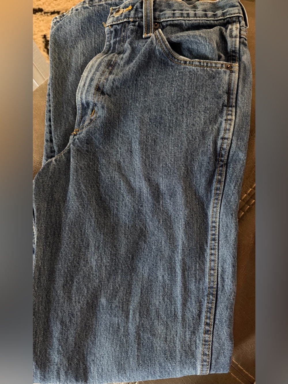 Cinch Men's Dark Blue Relaxed Fit Jeans